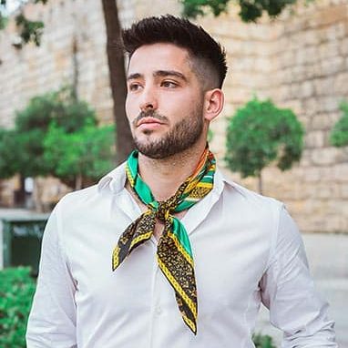 5 Ways to Wear Short Scarves Around the Neck  Hamzah