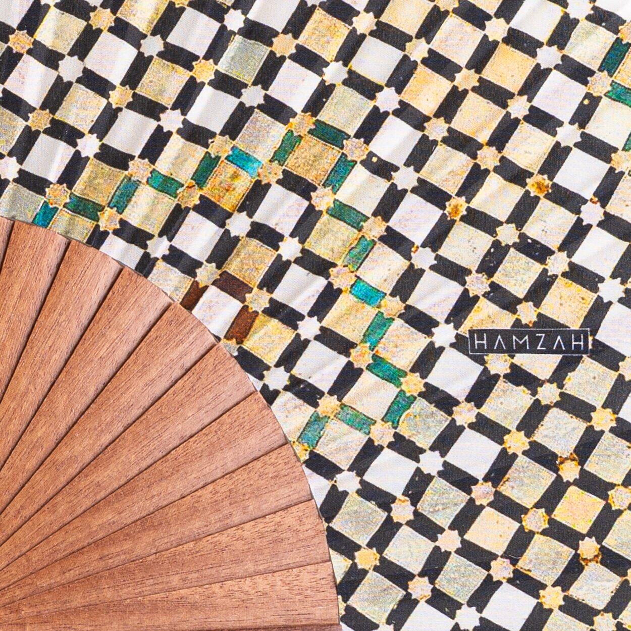 Islamic Art Silk Fan Hub - Image 4