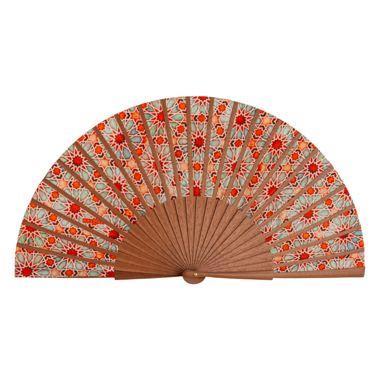 Orange Silk Fan Zellige - Image 4