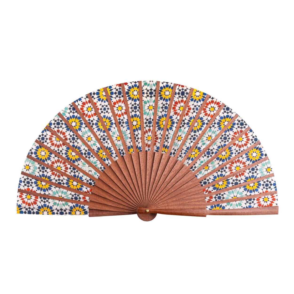 Handcrafted silk hand fan Fezi - Image 3