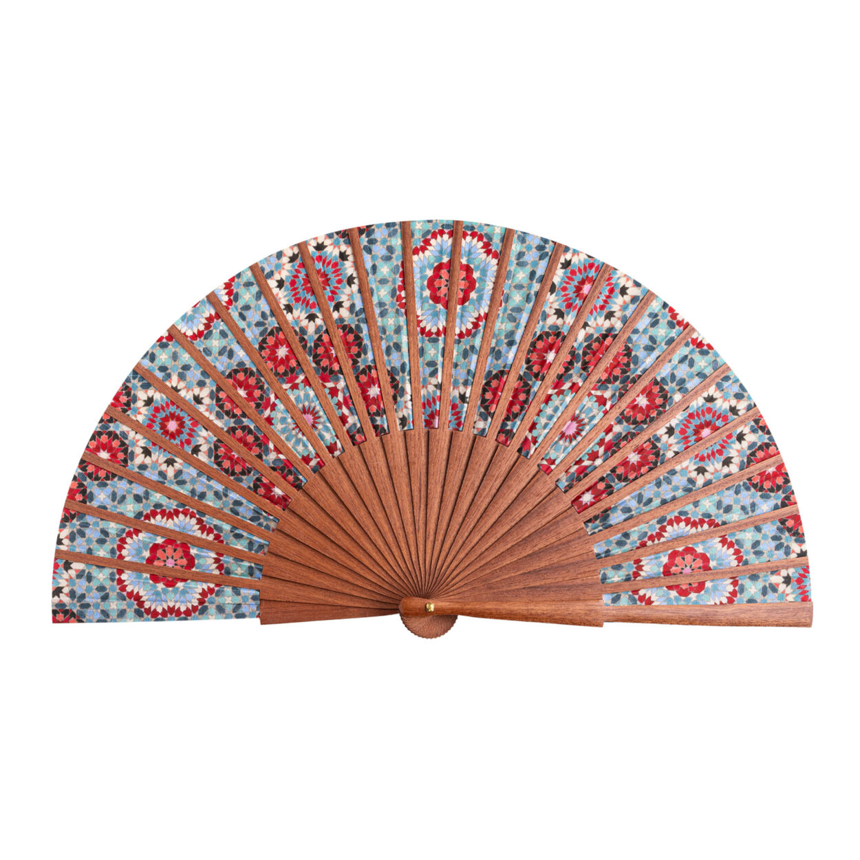 Baraka v1 Spanish Silk Fan 23cm - Image 2