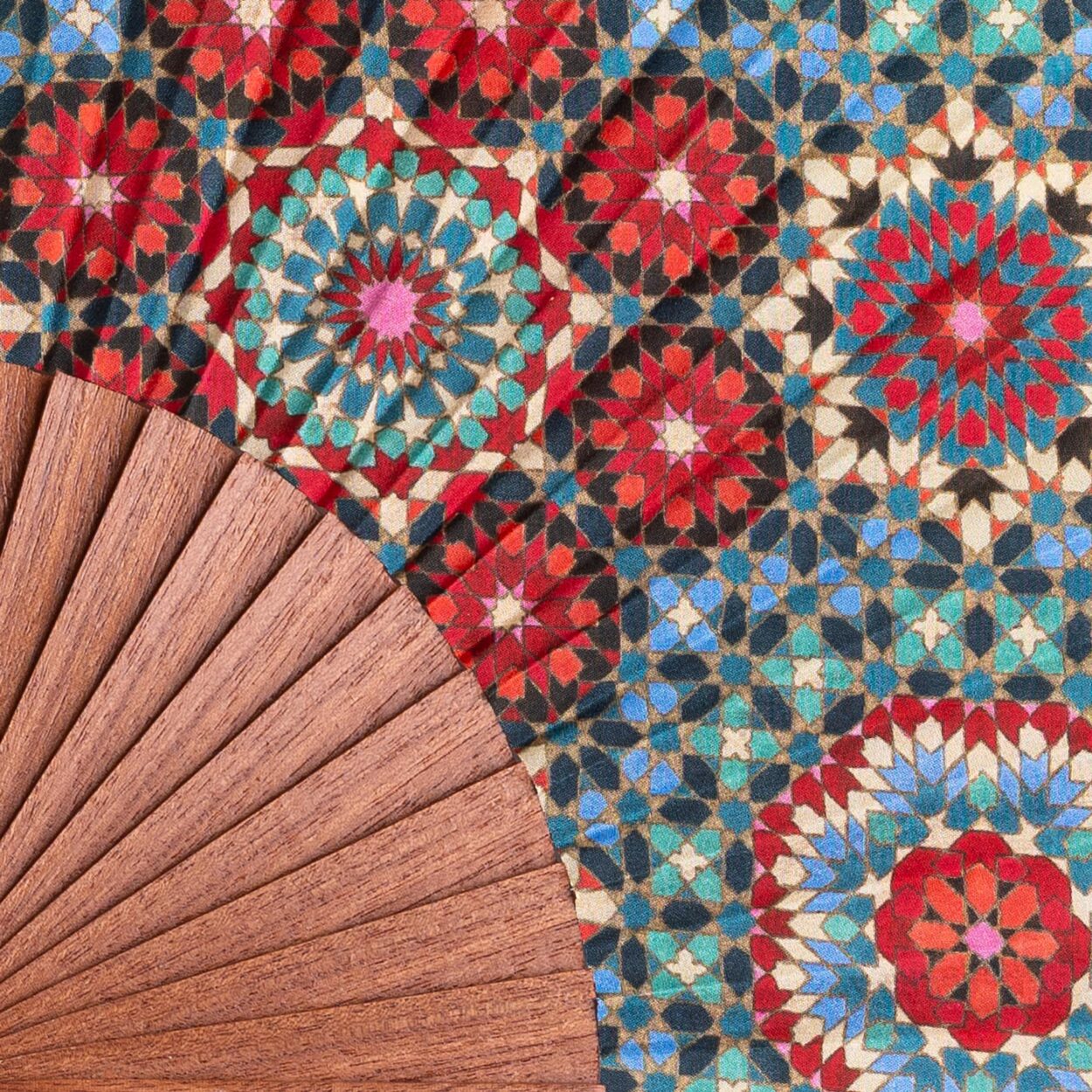 Baraka v1 Spanish Silk Fan 23cm - Image 3