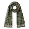 Pañuelo Estampado Verde Mosaicos Andaluces