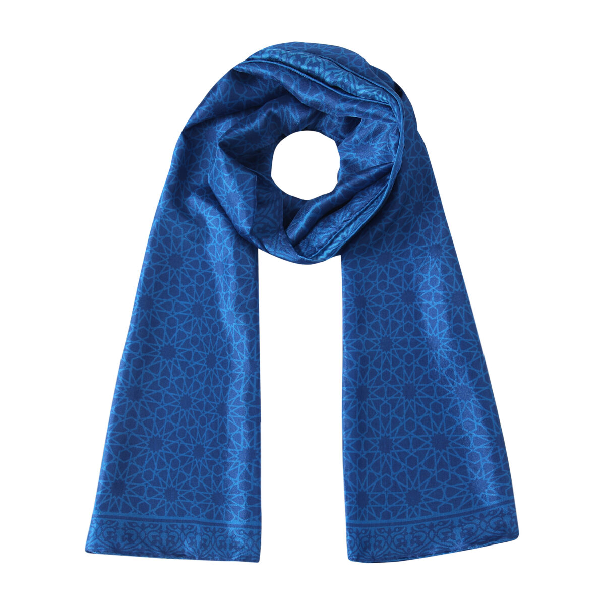 Pañuelo Seda Dalila Azul