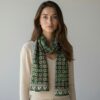 Pañuelo Estampado Verde Mosaicos Andaluces - detalle 2