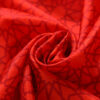 Pañuelo Seda Dalila Rojo - detalle 4