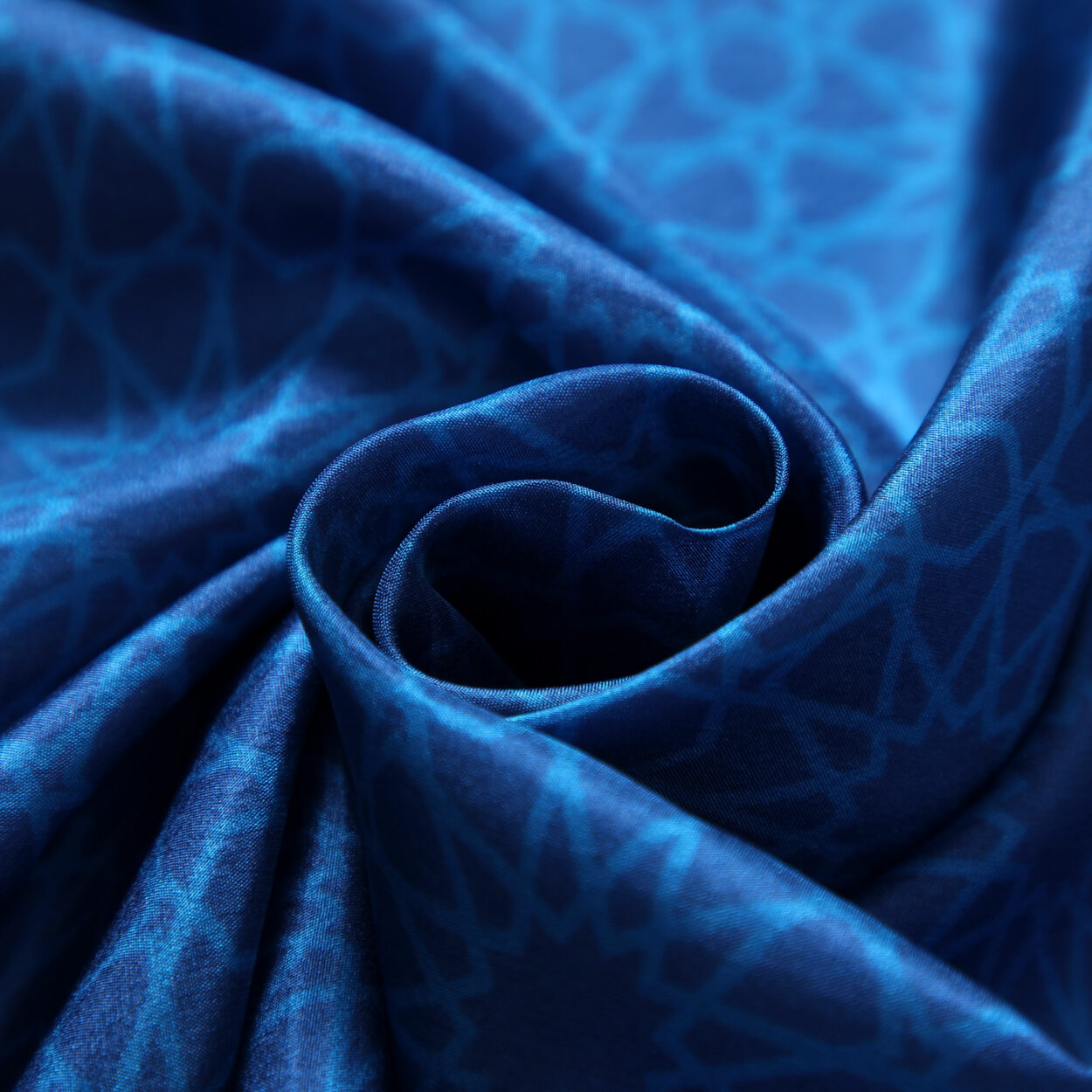 Pañuelo Seda Dalila Azul - detalle 4