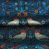 Pañuelo Azul Marino de Seda Cardelia