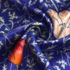 Pañuelo con Flores Azul Gálata