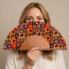 Lorelei Silk Fan 23cm – detail 2