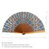 Isbilya Silk Fan 23cm – detail 3
