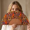 Lorelei Silk Fan 23cm – detail 4