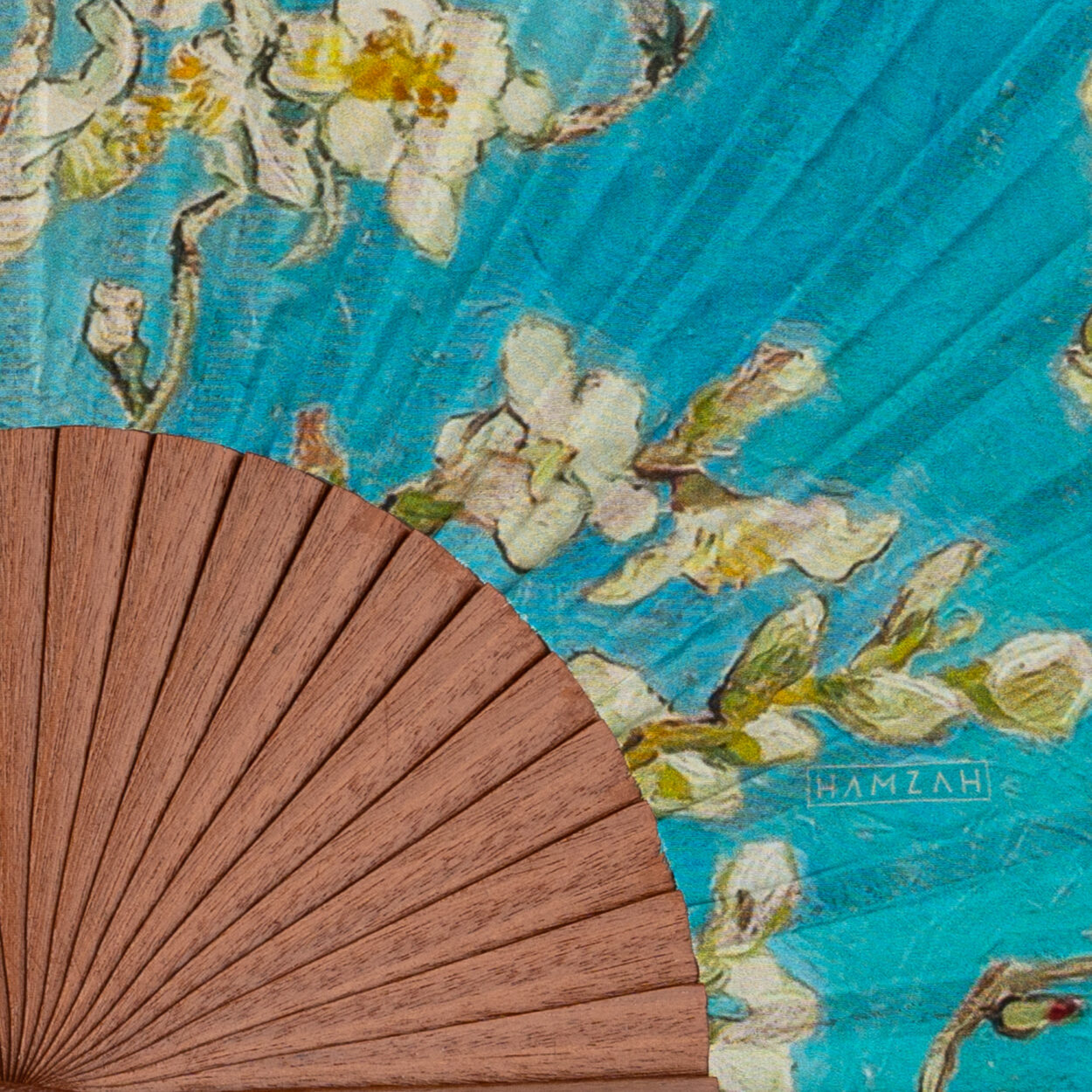 Delphine Silk Fan 23cm – detail 5