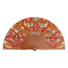Birds Silk Fan 23cm – detail 5