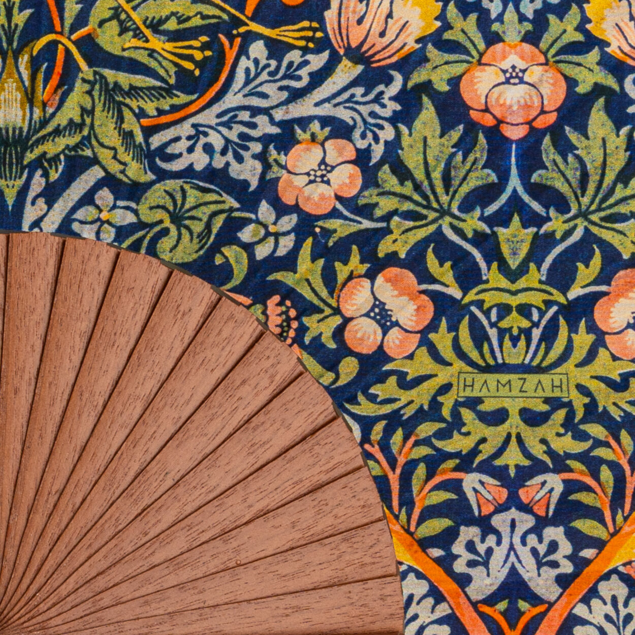 Birds 2 Silk Fan 23cm – detail 6