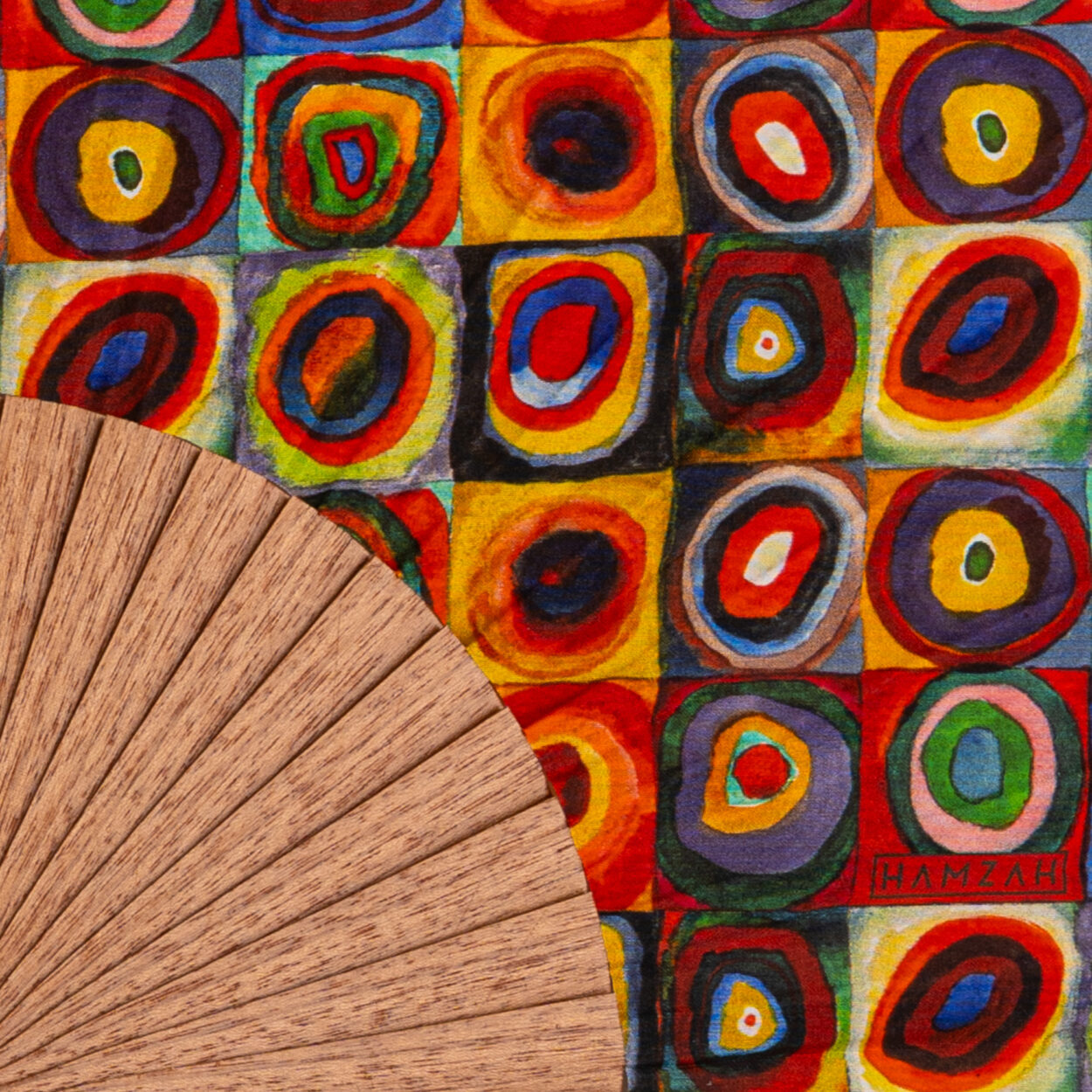 Lorelei Silk Fan 23cm – detail 7