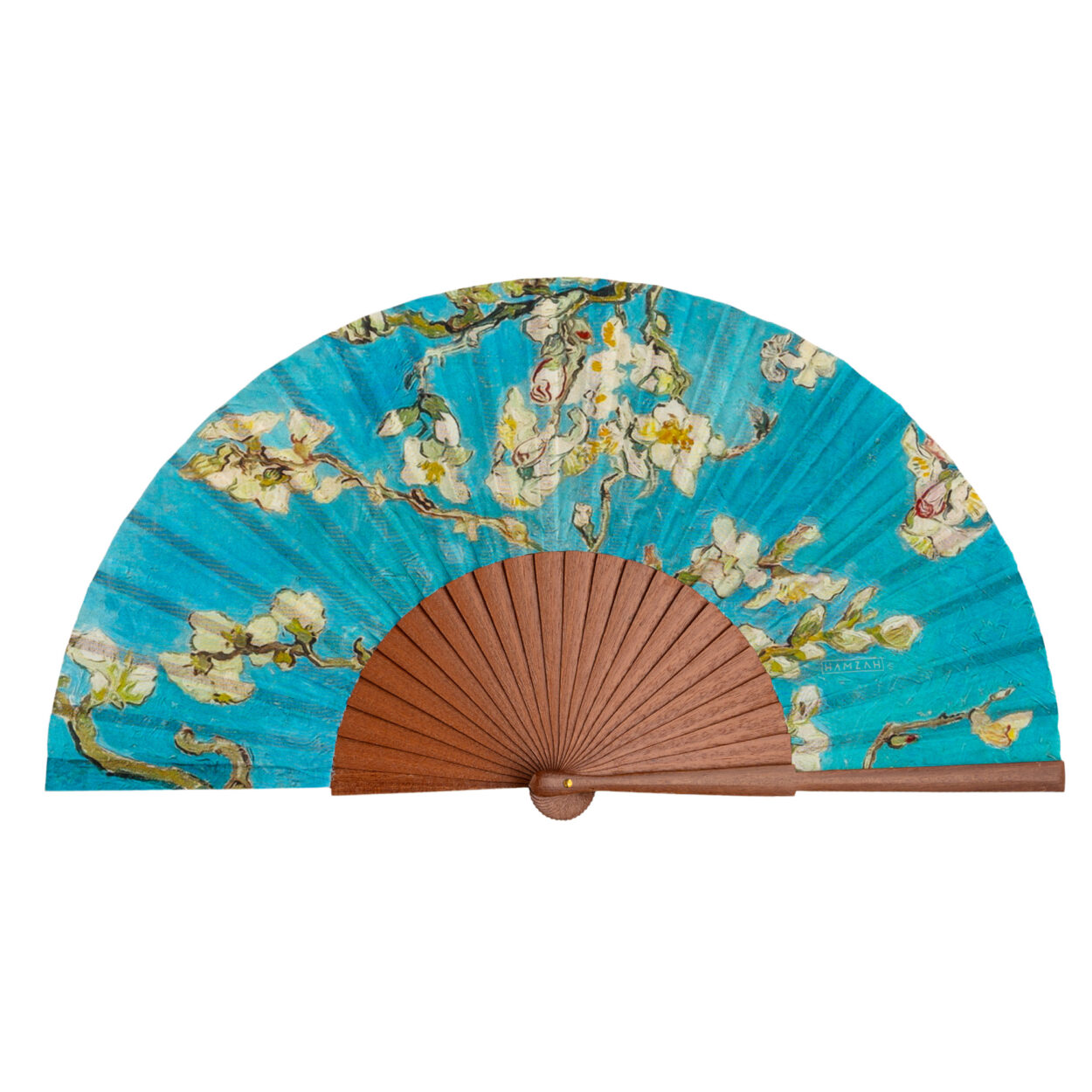 Delphine Silk Fan 23cm – detail 7