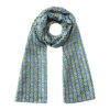 Pañuelo Seda Azul Mosaicos Ayad