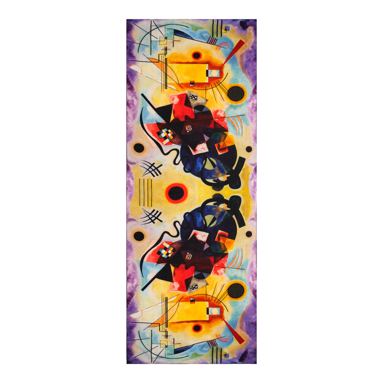 Kandinsky Silk Scarf Alura - detail 2