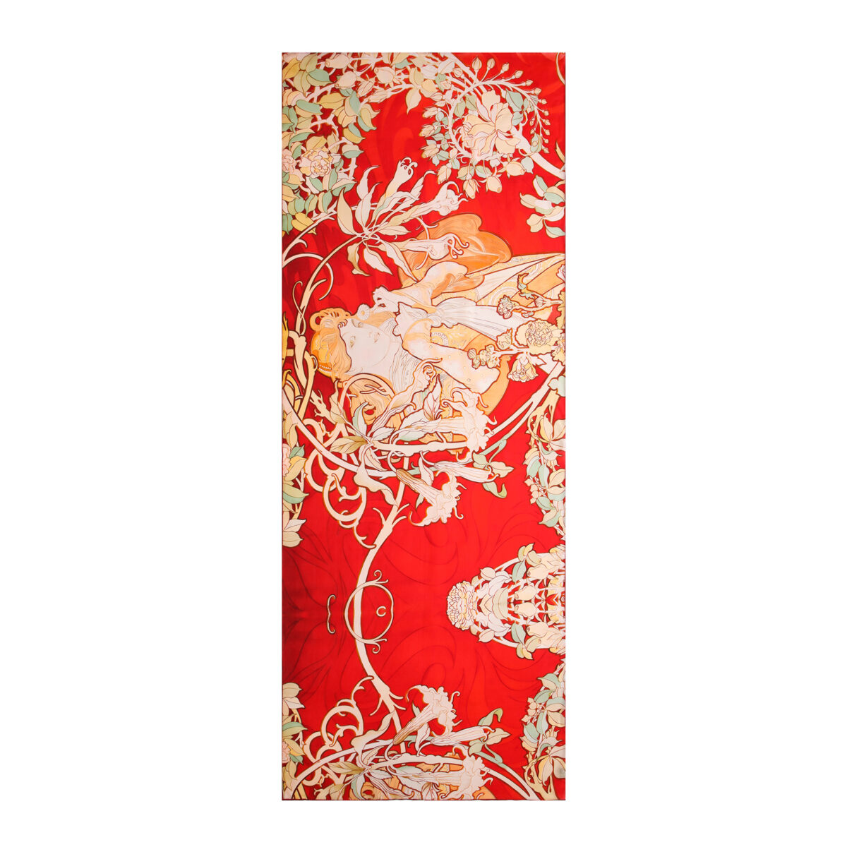 Pañuelo Seda Mucha Rojo Muncha 2 - detalle 1