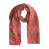 Golden Silk and Wool Scarf Mihrah