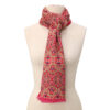 Golden Silk and Wool Scarf Mihrah - detail 2