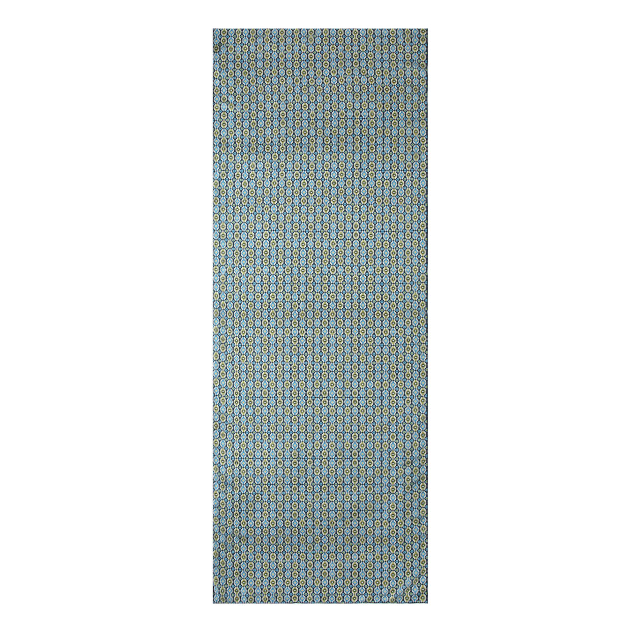 Pañuelo Seda Azul Mosaicos Ayad - detalle 2