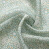 Turquoise Square Silk Scarf Lubna - detail 4