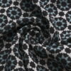 Black and Turquoise Mosaic Modal Scarf Zoraida - detail 4