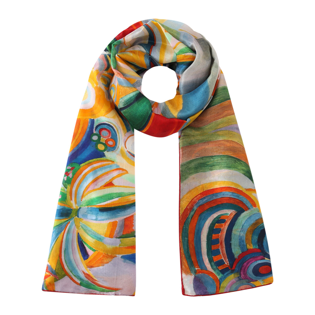 Delaunay Silk Scarf Elise - detail 5
