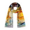 Kandinsky Silk Scarf Alura - detail 5