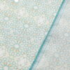 Turquoise Square Silk Scarf Lubna - detail 6