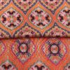 Pañuelo Seda y Lana Naranja Nasim - detalle 4