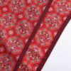 Pañuelo Seda y Lana Rojo Naum - detalle 4