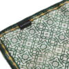 Green Square Silk Scarf Azahar - detail 7