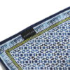 Pañuelo Cuadrado Seda Azul Mosaicos Basma - detalle 6