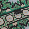 Green and Blue Mosaic Modal Scarf Salma - detail 7