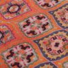 Pañuelo Seda y Lana Naranja Nasim - detalle 6