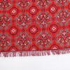 Pañuelo Seda y Lana Rojo Naum - detalle 7
