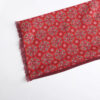 Pañuelo Seda y Lana Rojo Naum - detalle 10